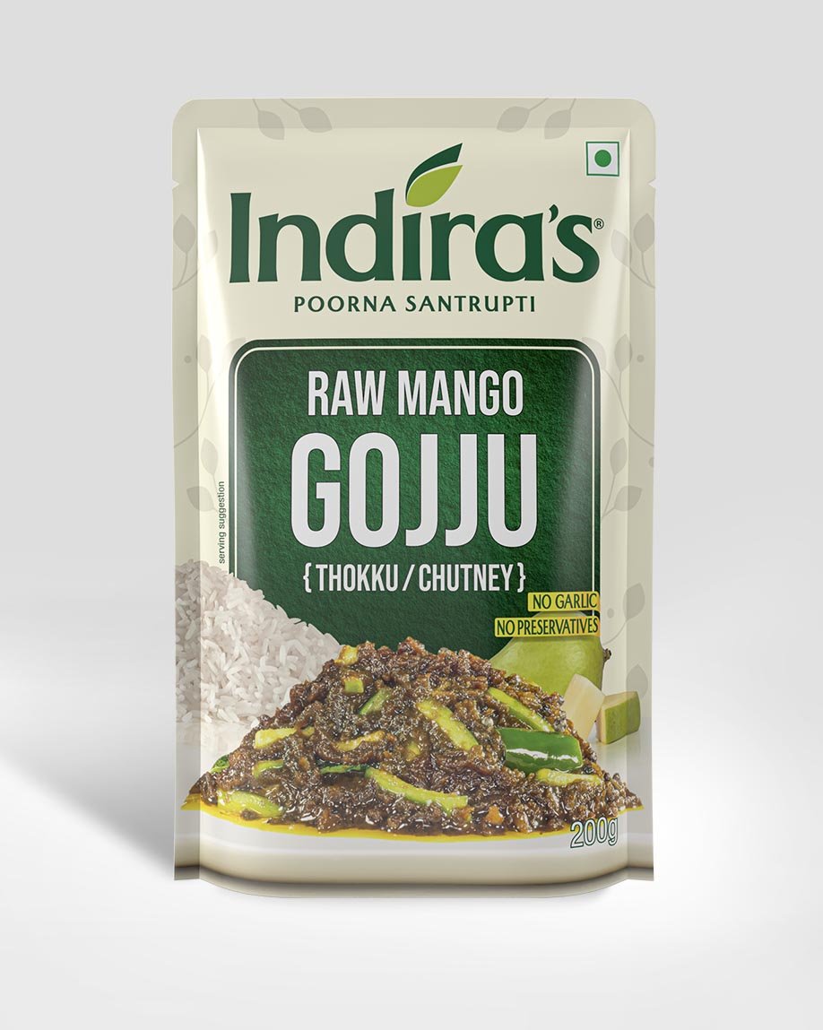 Raw Mango Gojju - Indira's - Poorna Santrupti